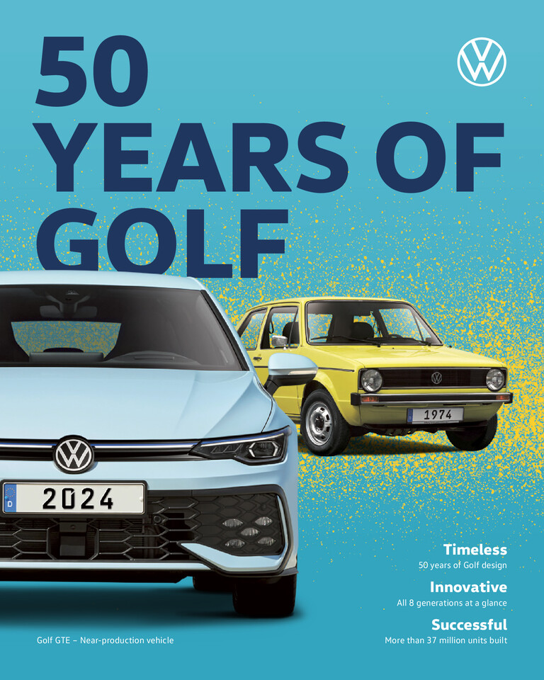 12ª Exposição - 50 anos VW Golf